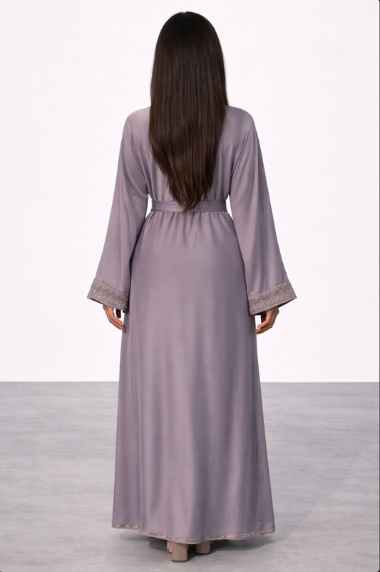 Lilac Noor Abaya