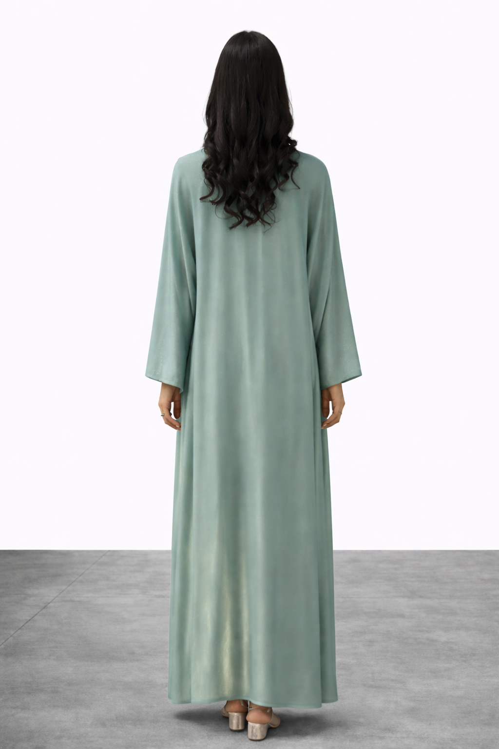 Mint Green Abaya