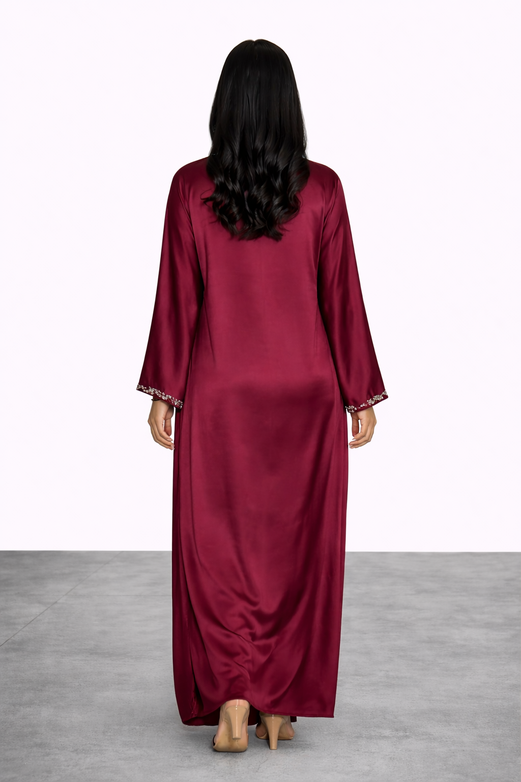 Red Cherry Abaya